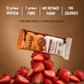 Nudge Strawberry Crush 12g Protein Balls