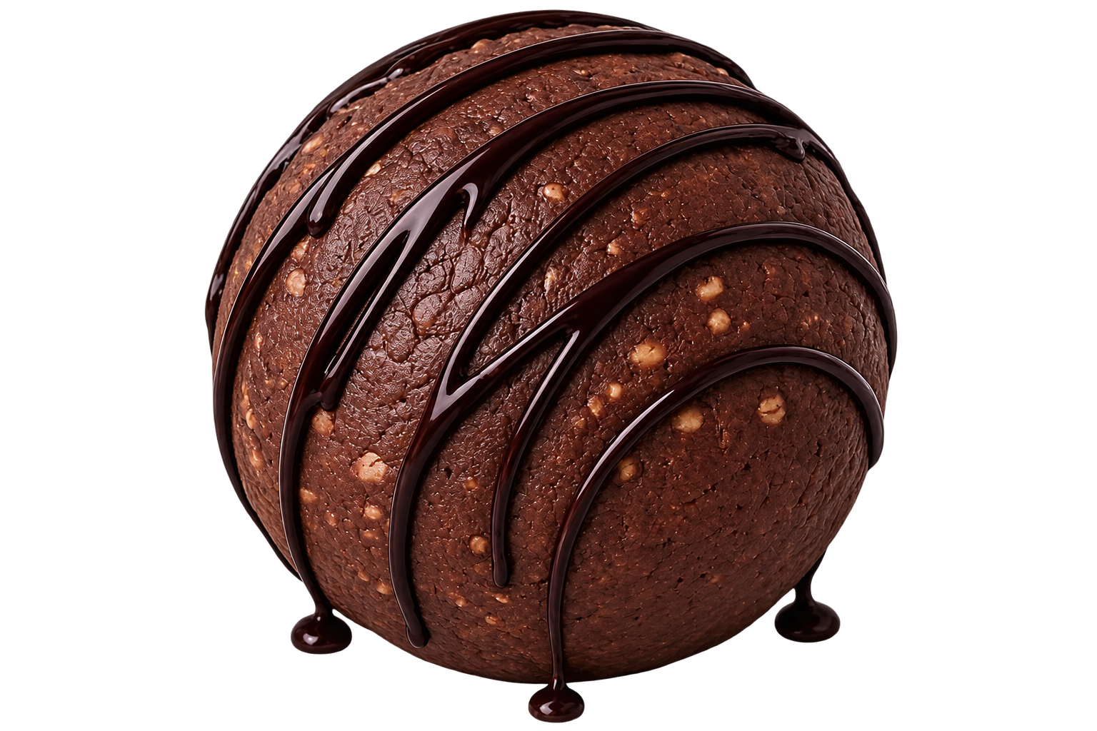 Chocolate Fudge protein ball